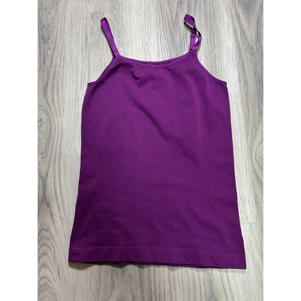 Shapermint Womens Essentials Seamless Compression Camisole Polyamide XL Purple